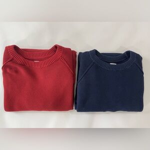 Men’s Crewneck Sweater Bundle of 2 Size L